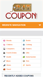 Mobile Screenshot of 247coupon.com